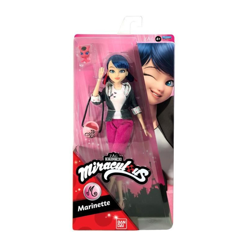 BANDAI Miraculous Ladybug - Fashion Doll 26 cm: Marinette