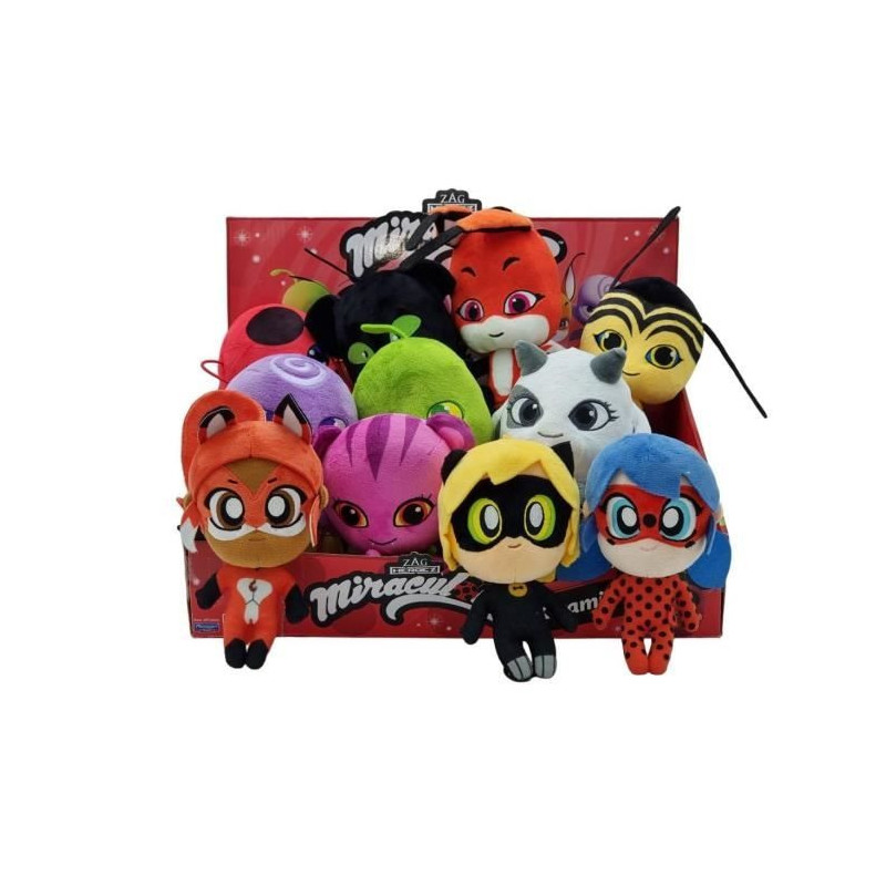 BANDAI Miraculous Ladybug - Soft toy 15 cm: Plagg