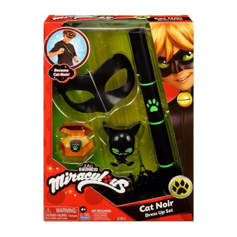 BANDAI - Miraculous Transformation Set - Black Cat