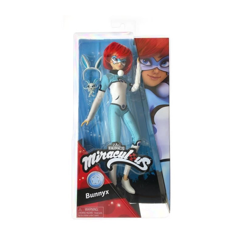 Miraculous Bunnyx Articulated Doll - BANDAI - 26 cm - For children age