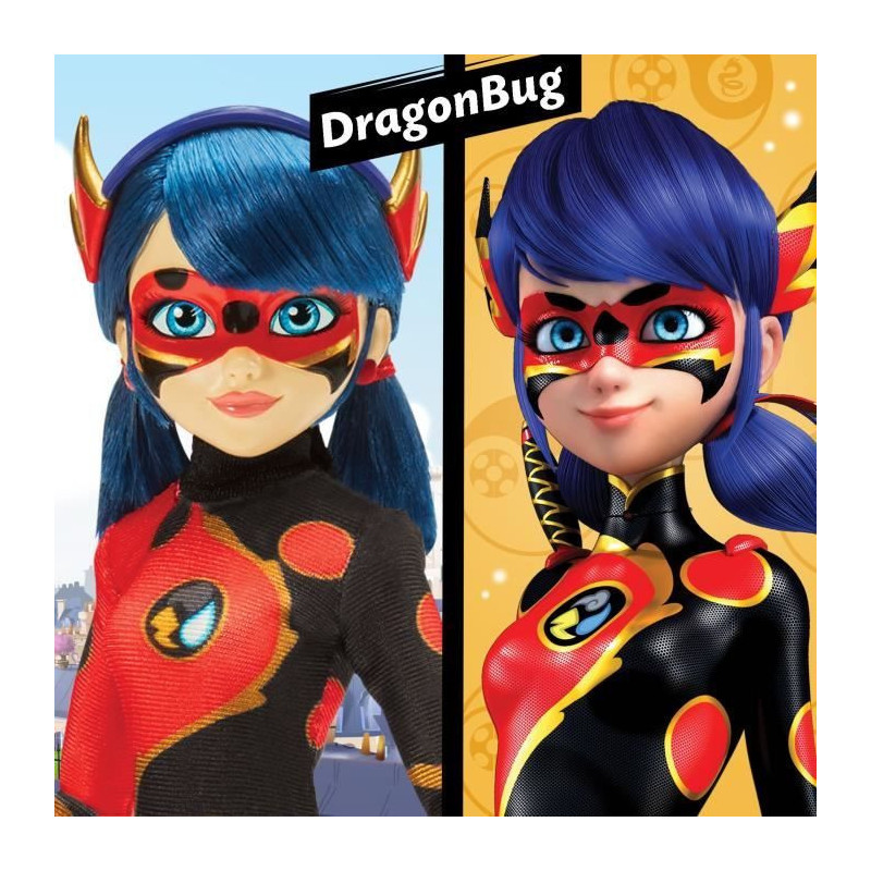 MIRACULOUS Dragon Bug Doll - 26 cm