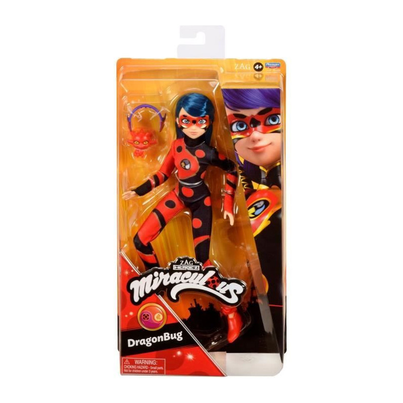 MIRACULOUS Dragon Bug Doll - 26 cm