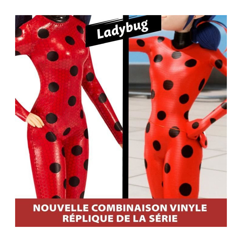 BANDAI - Miraculous Ladybug - 26 cm fashion doll - Ladybug with her ph