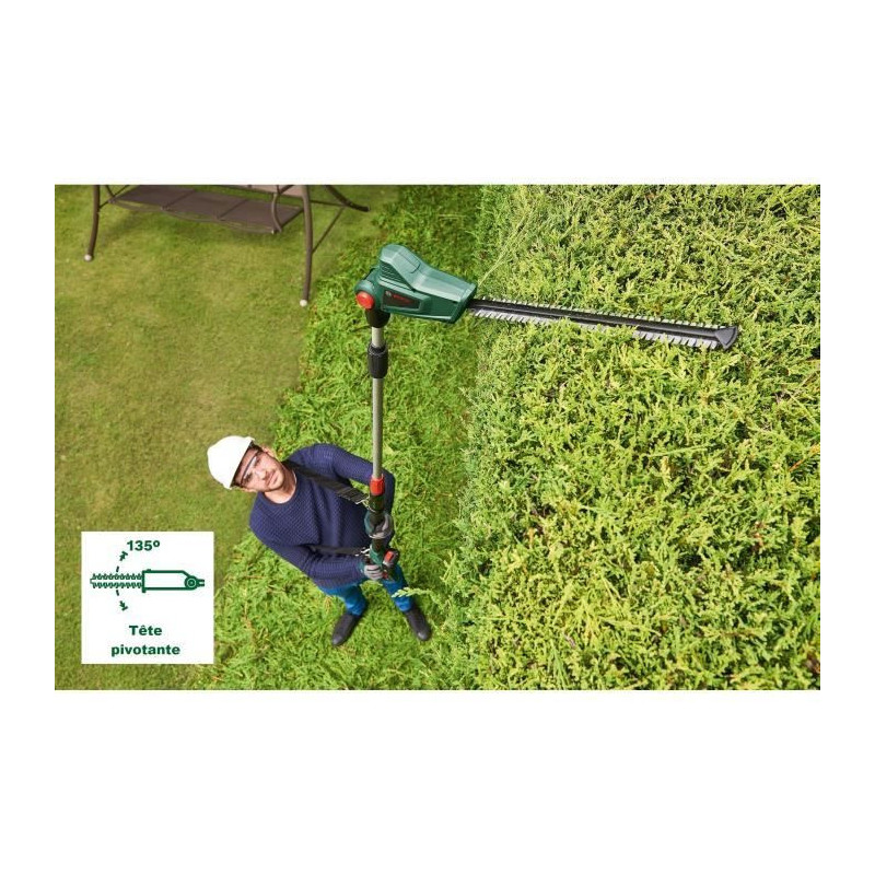 BOSCH UniversalHedgePole 18 Hedge Trimmer - 1 battery - 18 V - 2.5Ah