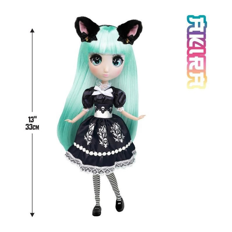 Large Kawai Japanese Style Doll 30 cm - Akira Doll - BANDAI - Official