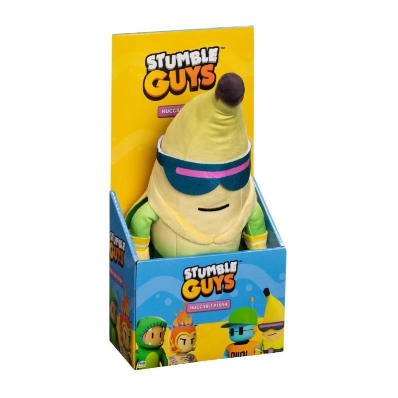 Large plush toy - BANDAI - Stumble Guys - Super Banana - 30 cm