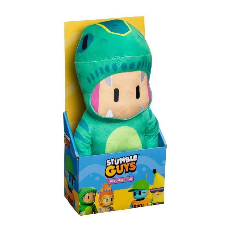 Large plush toy - BANDAI - Stumble Guys - T Rex Guy - 30 cm