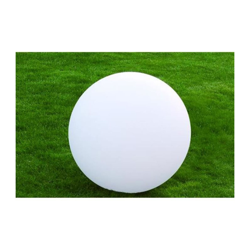 LUMISKY - Wired ball light for outdoor LED - white BOBBY - Ø50cm E27
