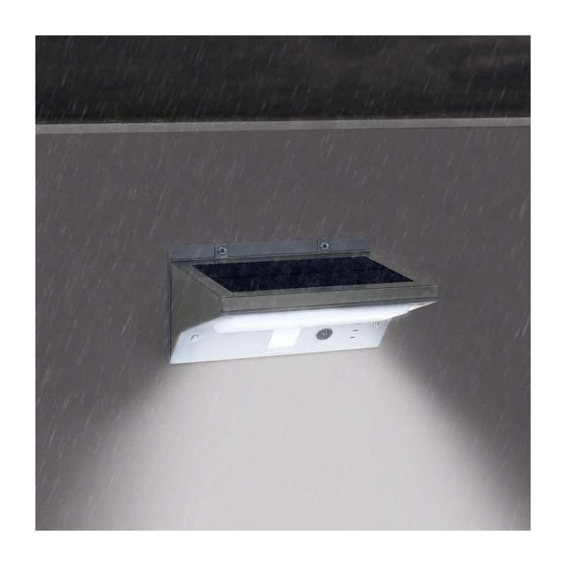 LUMISKY Outdoor waterproof solar wall spotlight with detector - 21 LED