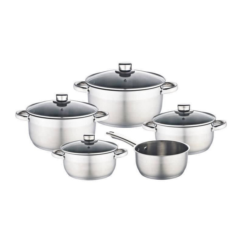 BAUMALU 341979 Battery 9 pieces stainless steel