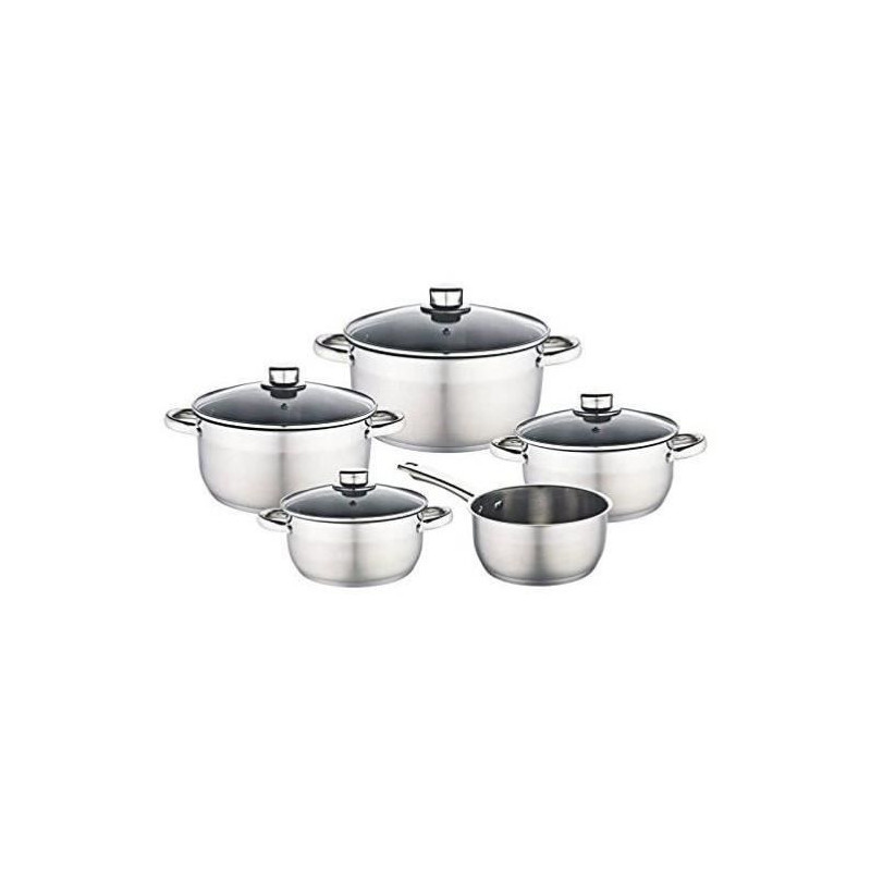 BAUMALU 341979 Battery 9 pieces stainless steel
