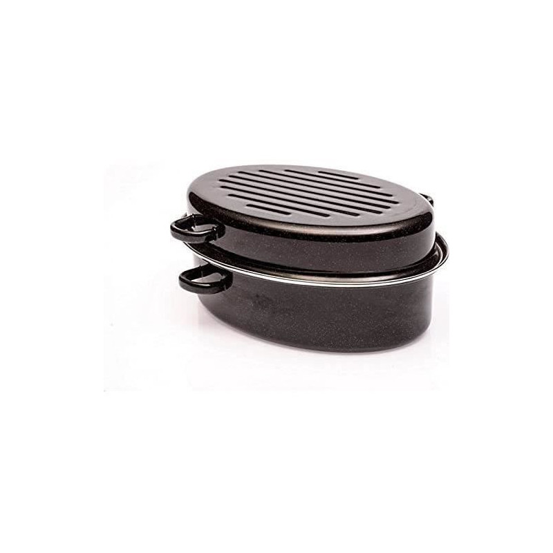42 cm roaster casserole with lid