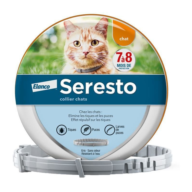 Seresto Cat Anti-Puaces and Anti-Tiques 1 Unit