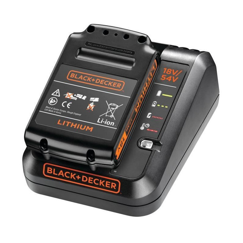 Black+2 Ah charger Decker for lithium battery 18v bdc2a-qw