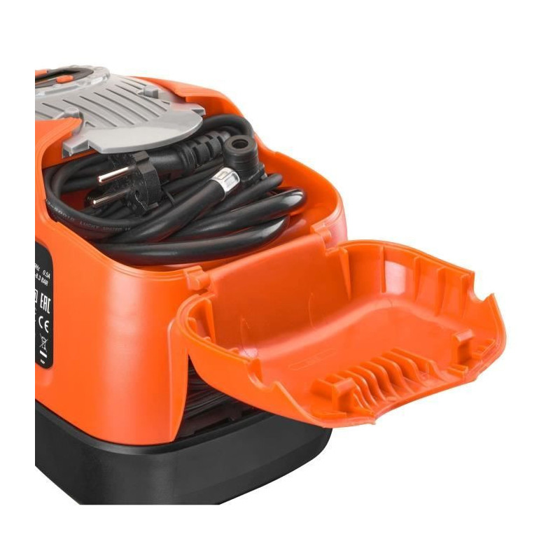 BLACK & DECKER Programmable compressor 12 V / 220V 11 bar