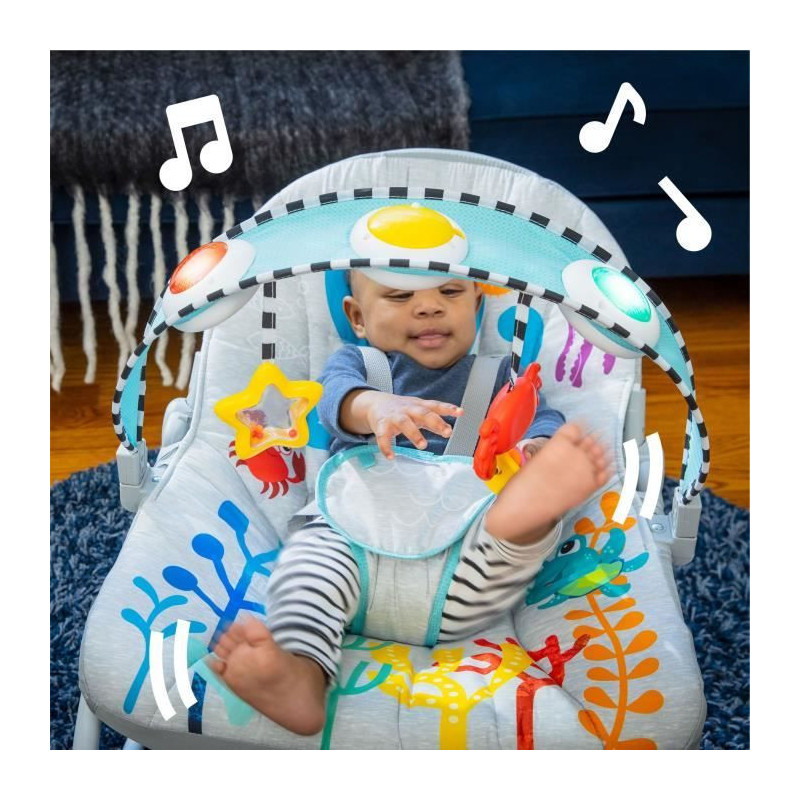 BABY EINSTEIN Octopus Evolutionary Bouncer (usable up to 30 months) -