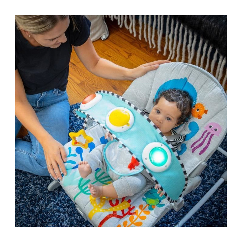 BABY EINSTEIN Octopus Evolutionary Bouncer (usable up to 30 months) -