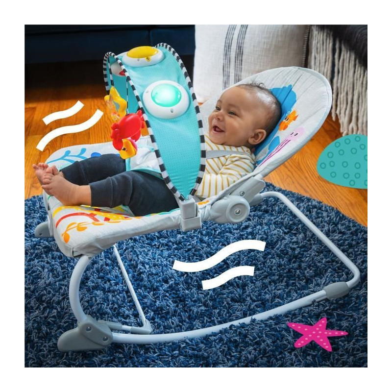 BABY EINSTEIN Octopus Evolutionary Bouncer (usable up to 30 months) -
