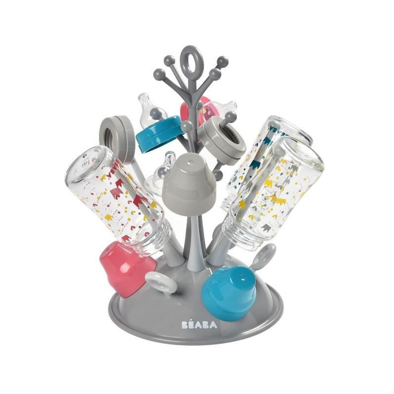 Beaba, tree bottle, gray tree