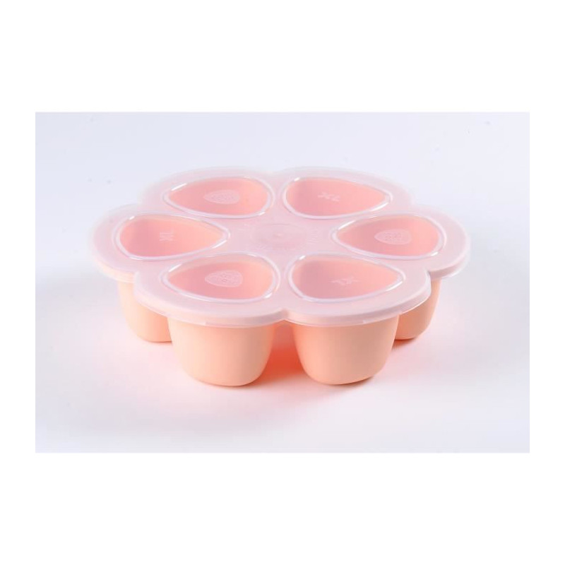 BEABA Multiportions silicone 6x150 ml pink