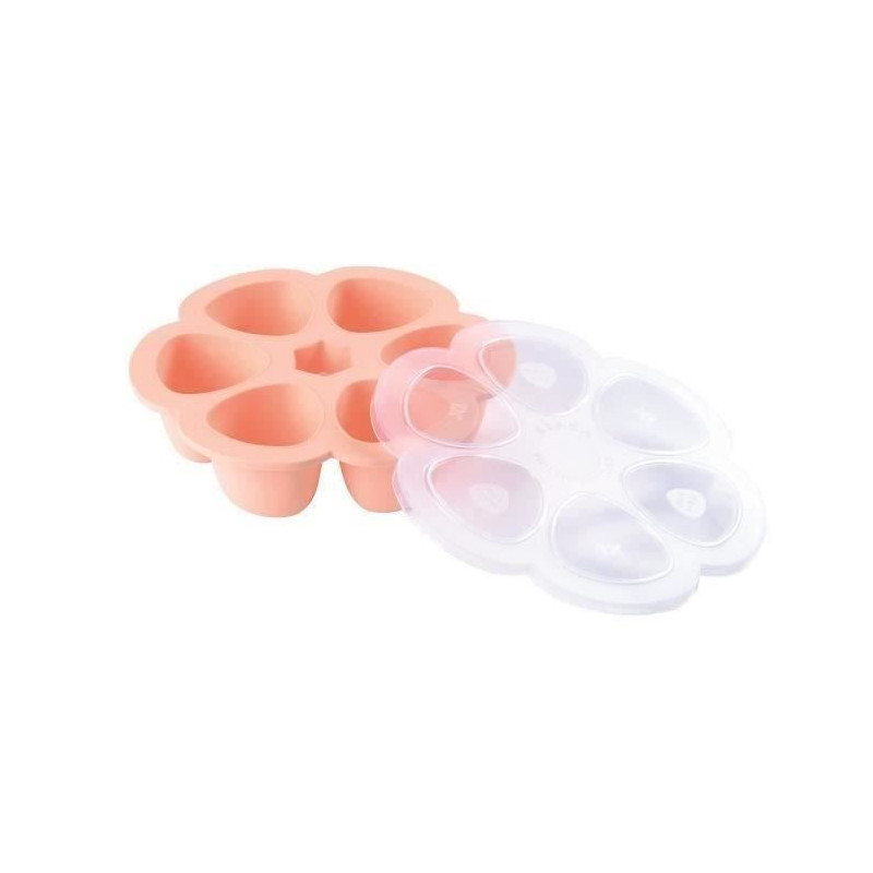 BEABA Multiportions silicone 6x150 ml pink
