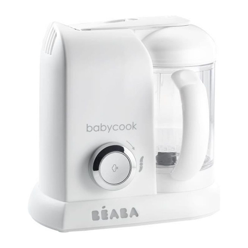 BEABA Babycook Solo Baby Robot White & Silver