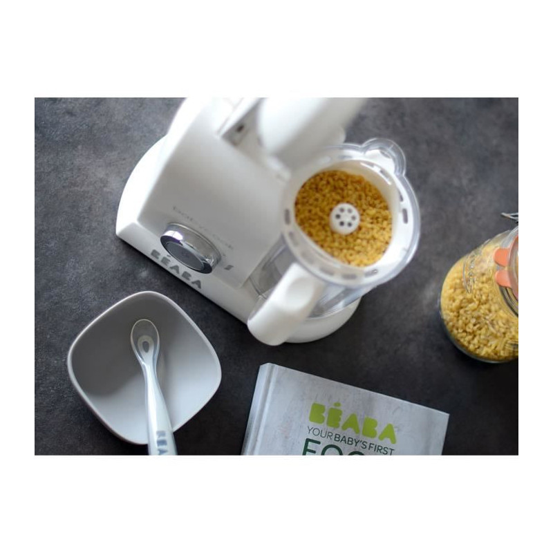 BEABA Babycook Solo Baby Robot White & Silver