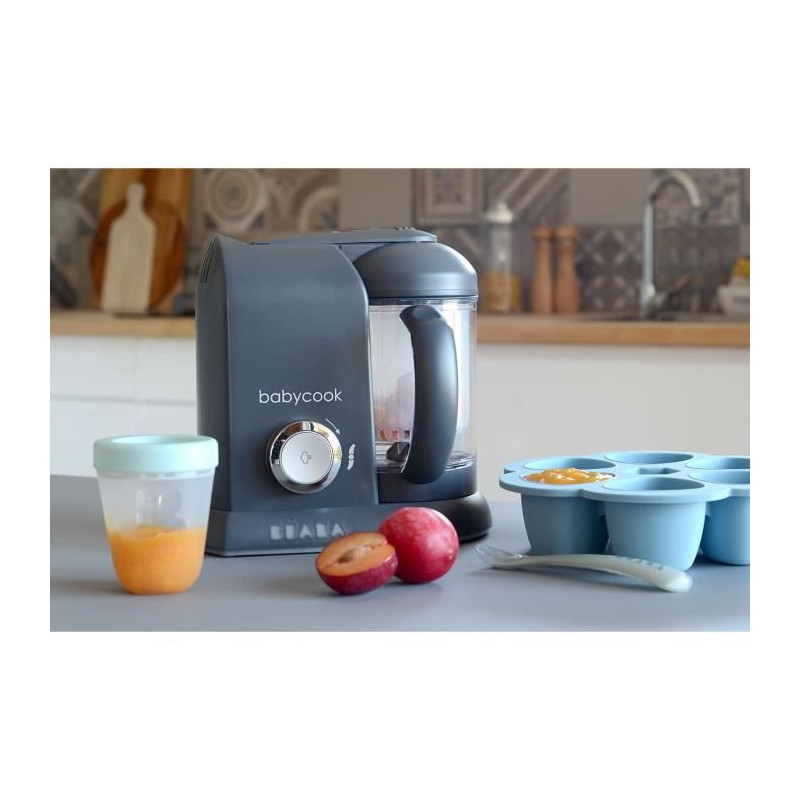 Beaba, Babycook Solo, Robot Bébé, Dark Gray
