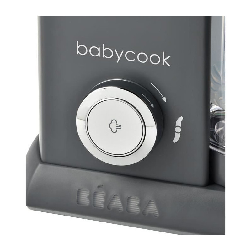 Beaba, Babycook Solo, Robot Bébé, Dark Gray