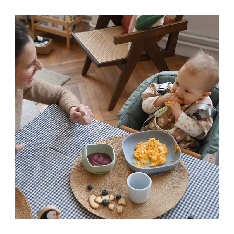 BEABA Silicone meal set 4 pieces - jungle