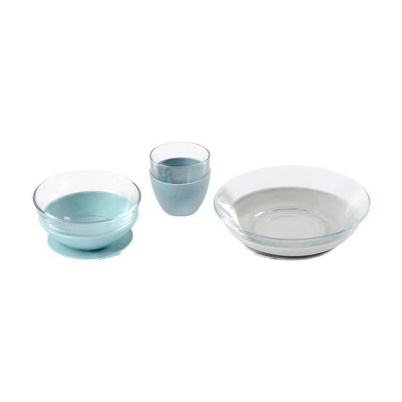 BEABA Jungle glass meal set