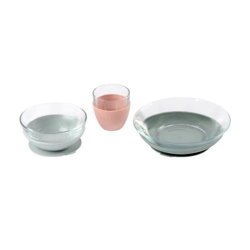 BEABA Eucalyptus glass meal box