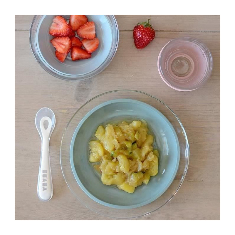 BEABA Eucalyptus glass meal box