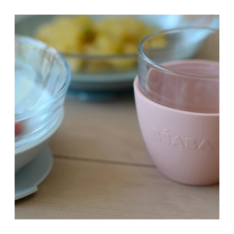 BEABA Eucalyptus glass meal box
