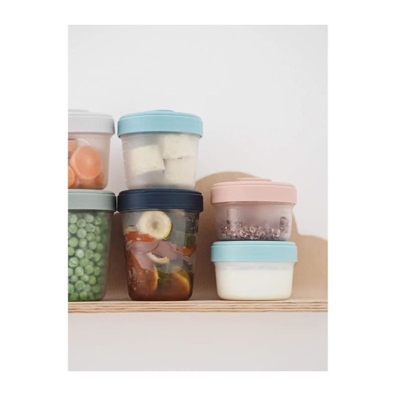 BEABA Set 2nd age 6 portions clip - (6x250ml)