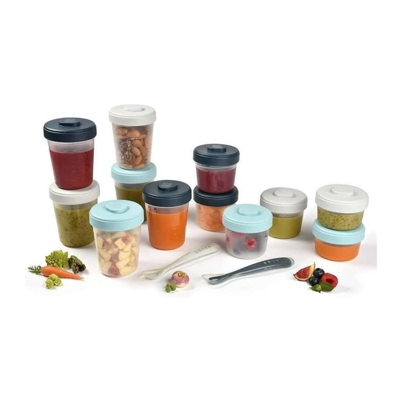 BEABA Pack 1st Storm meal (2x90ml + 4x150ml + 6x250ml + 2 scoops 1st a