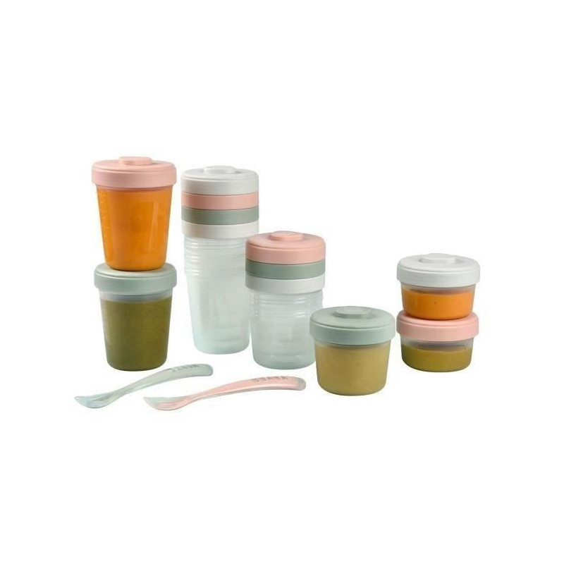BEABA Pack 1st meal Eucalyptus (2x90ml + 4x150ml + 6x250ml + 2 scoops