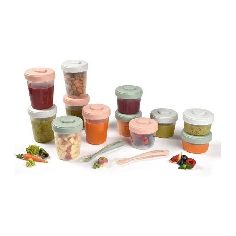 BEABA Pack 1st meal Eucalyptus (2x90ml + 4x150ml + 6x250ml + 2 scoops