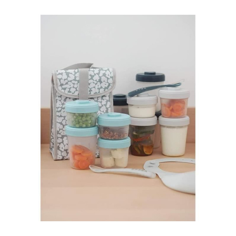 BEABA Pack 1st meal Eucalyptus (2x90ml + 4x150ml + 6x250ml + 2 scoops