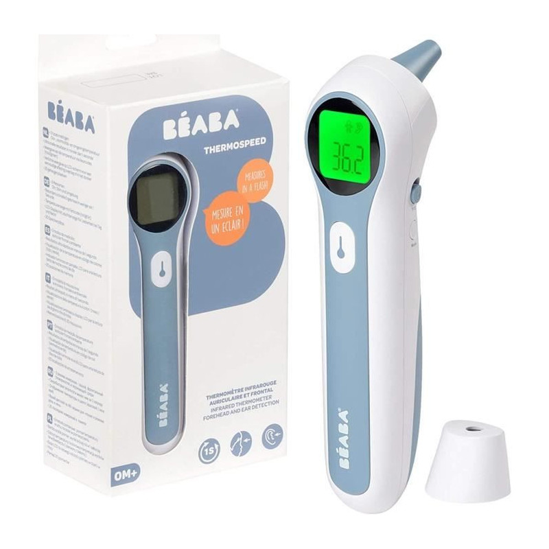 BEABA Thermospeed - Ear and forehead infrared thermometer