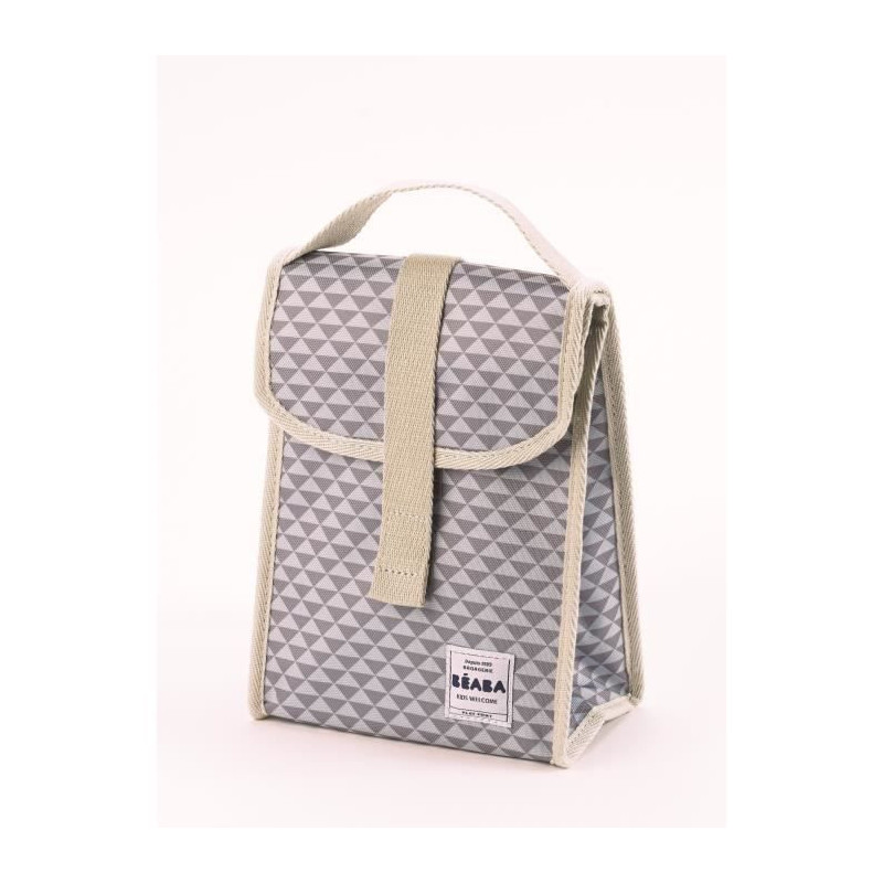 BEABA Sac a langer Geneve II Play Print grey/coral - 23L