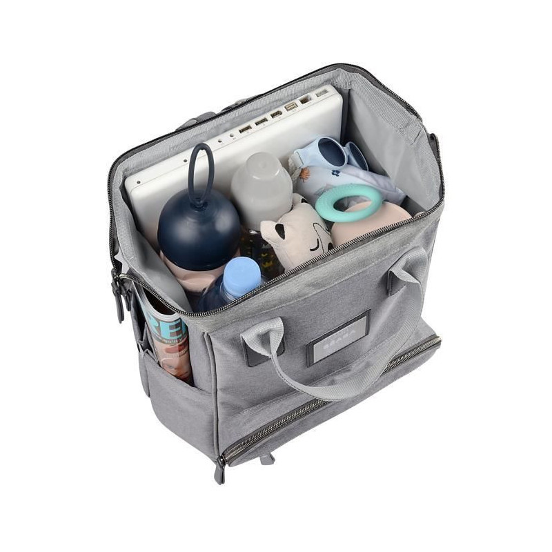 BEABA Wellington bag - heather gray