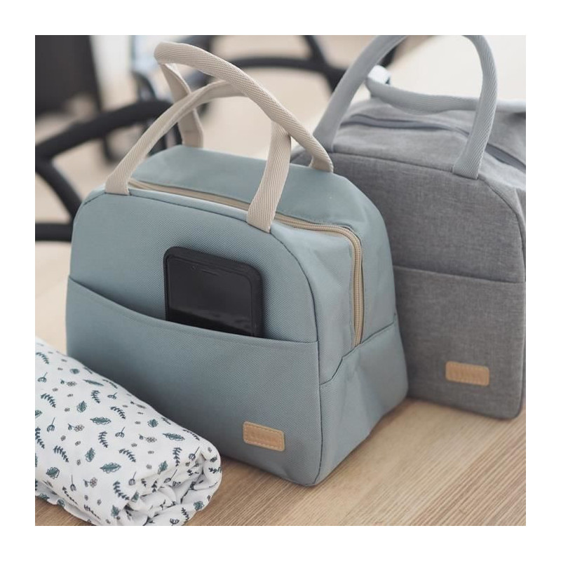 BEABA, Insulated lunch bag Sage green