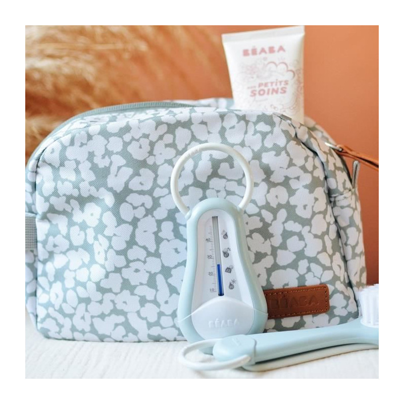 BEABA, cherry blossom baby toiletry bag