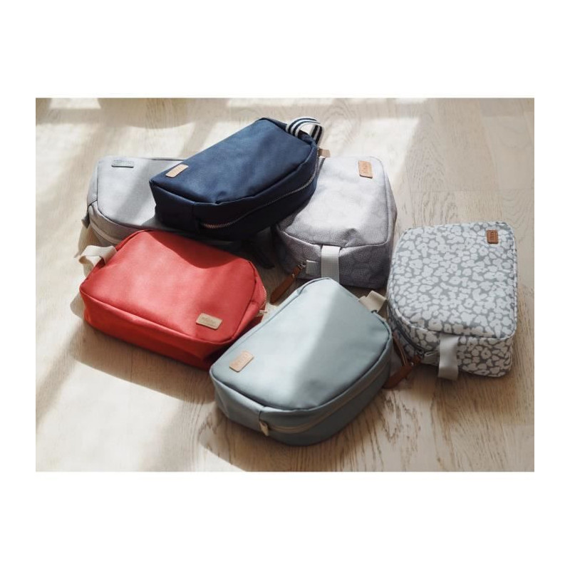 BEABA, cherry blossom baby toiletry bag