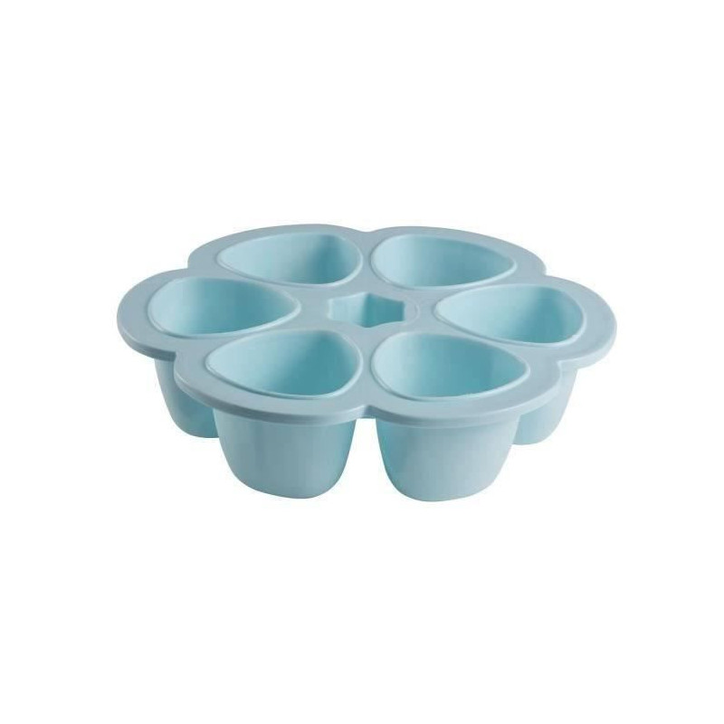 BEABA Multiportions silicone 6x150 ml blue