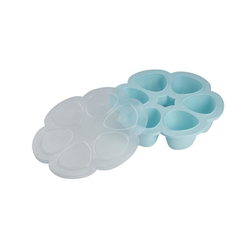 BEABA Multiportions silicone 6x150 ml blue