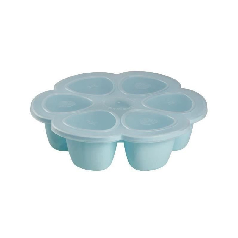 BEABA Multiportions silicone 6x150 ml blue