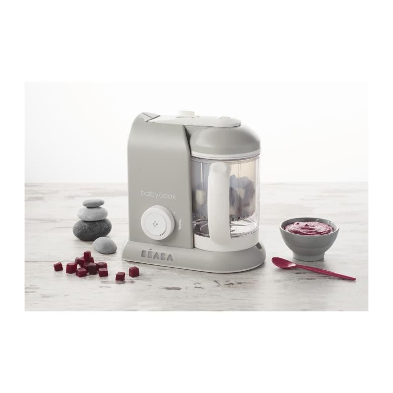 BEABA Babycook Solo 4-in-1 Baby Kitchen Robot - Gray