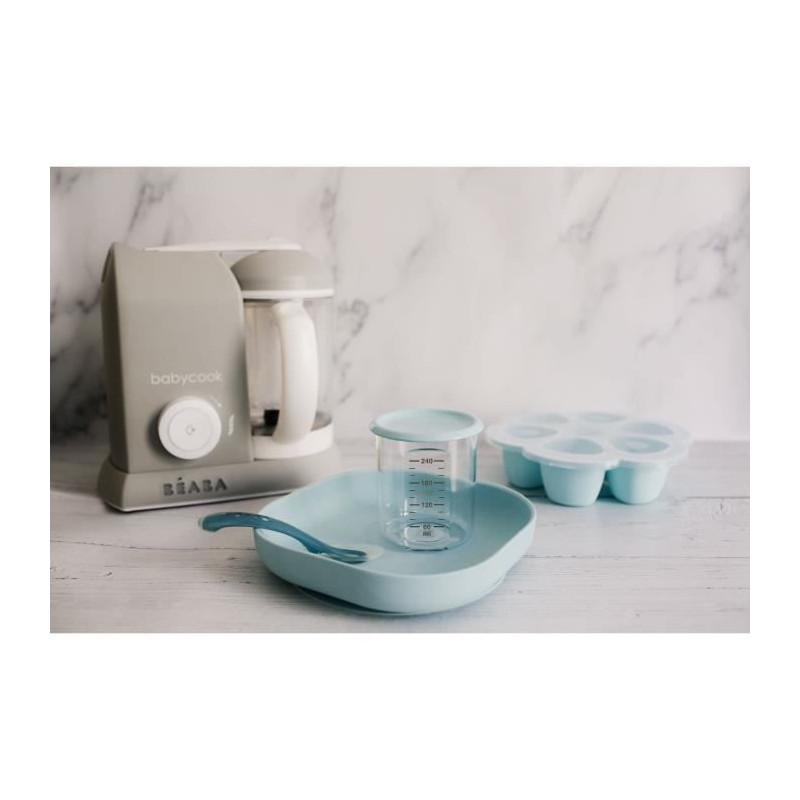BEABA Babycook Solo 4-in-1 Baby Kitchen Robot - Gray